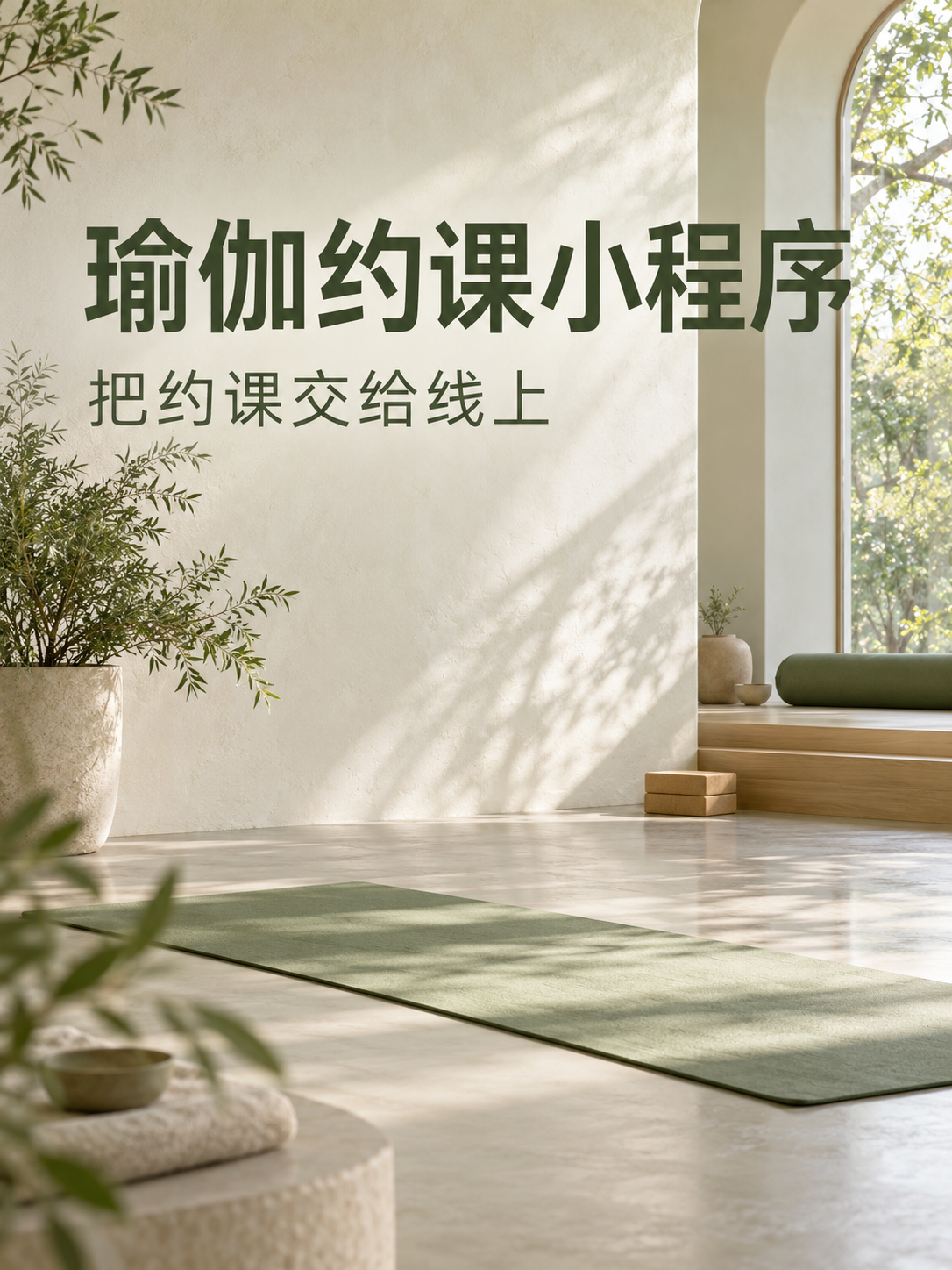 瑜伽约课小程序,让前台少忙一点