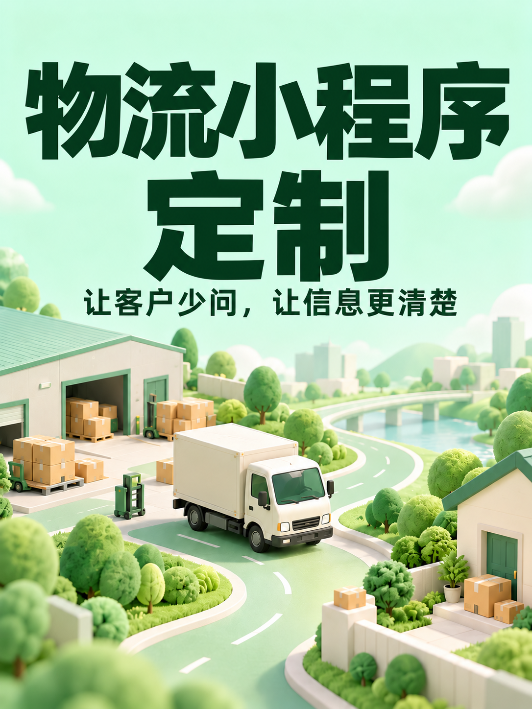 物流小程序,让客户先把货说清楚