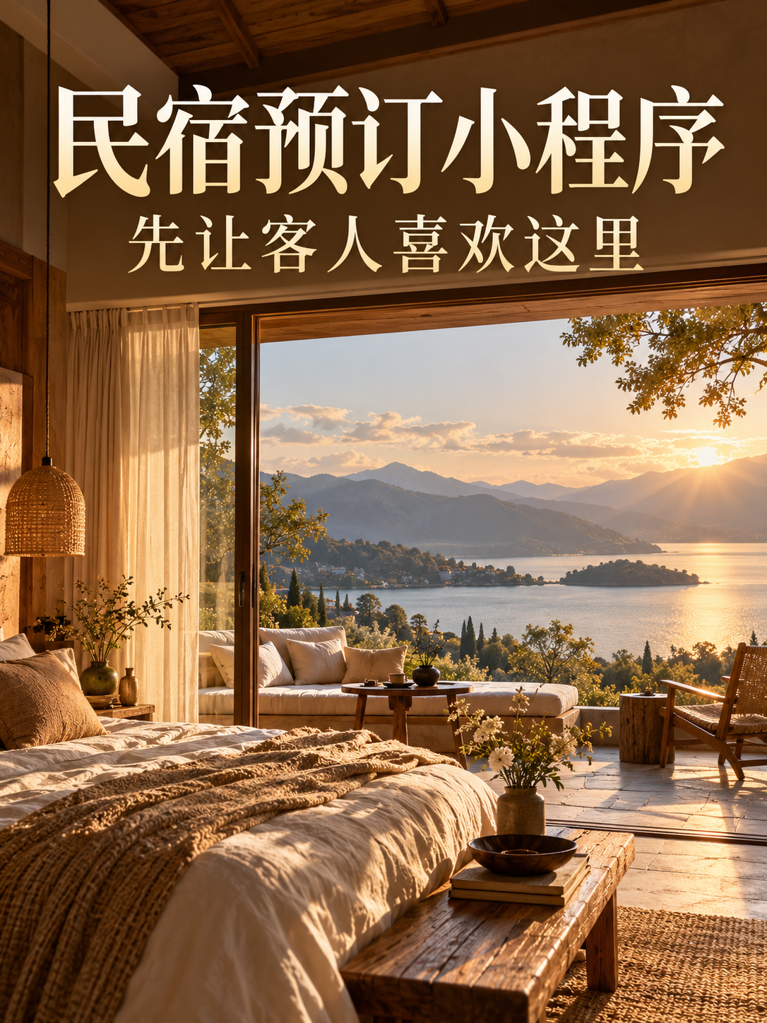 民宿小程序,先让客人喜欢这里