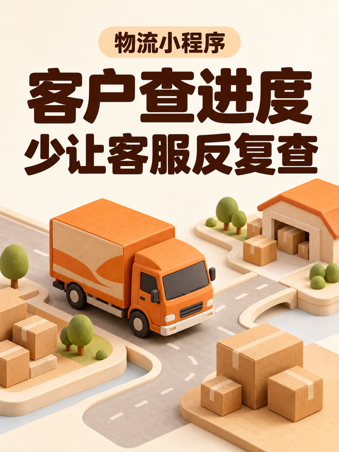 物流小程序,查进度少打电话