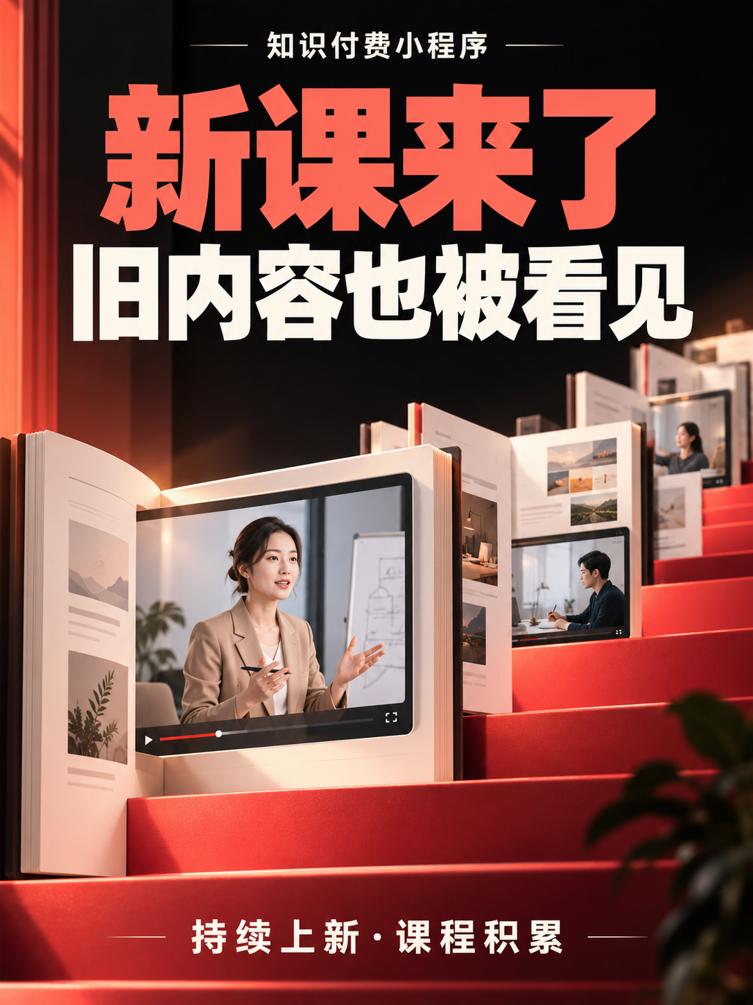 课程上新,旧内容也值得被看见