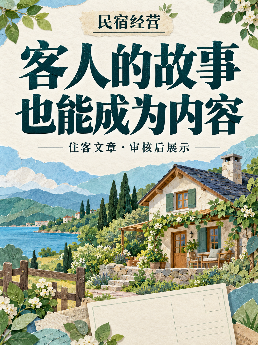 民宿小程序,也让客人讲讲这里