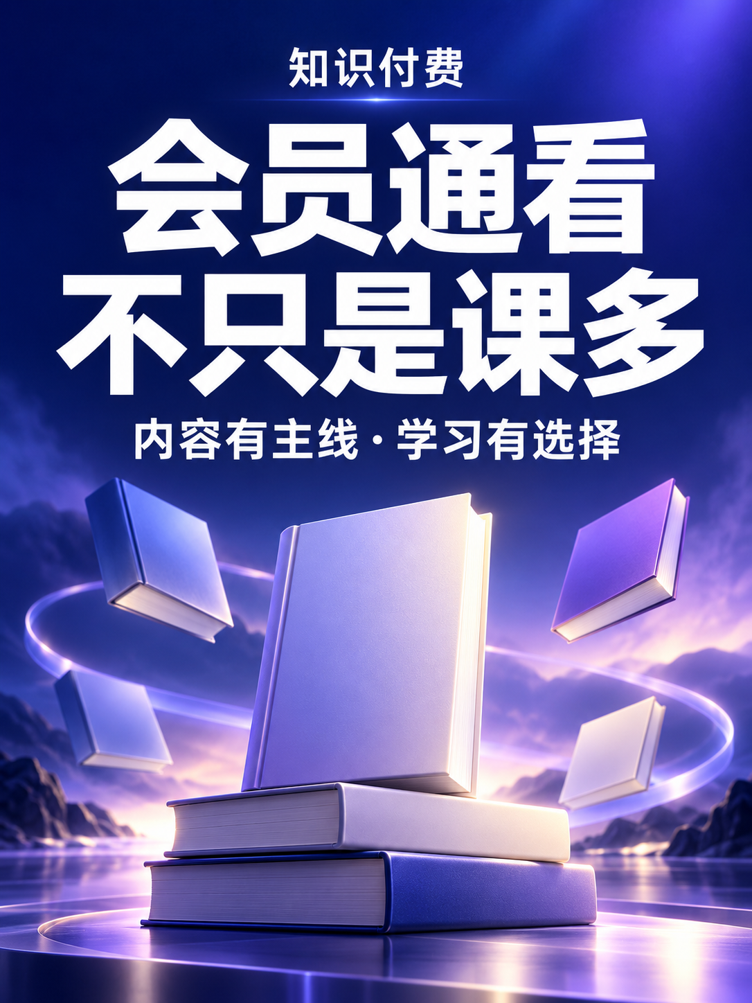 知识付费小程序,会员不只看课多