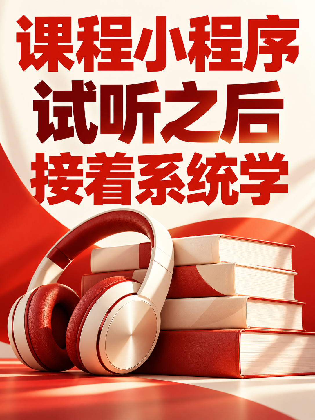 课程小程序,试听后接着系统学