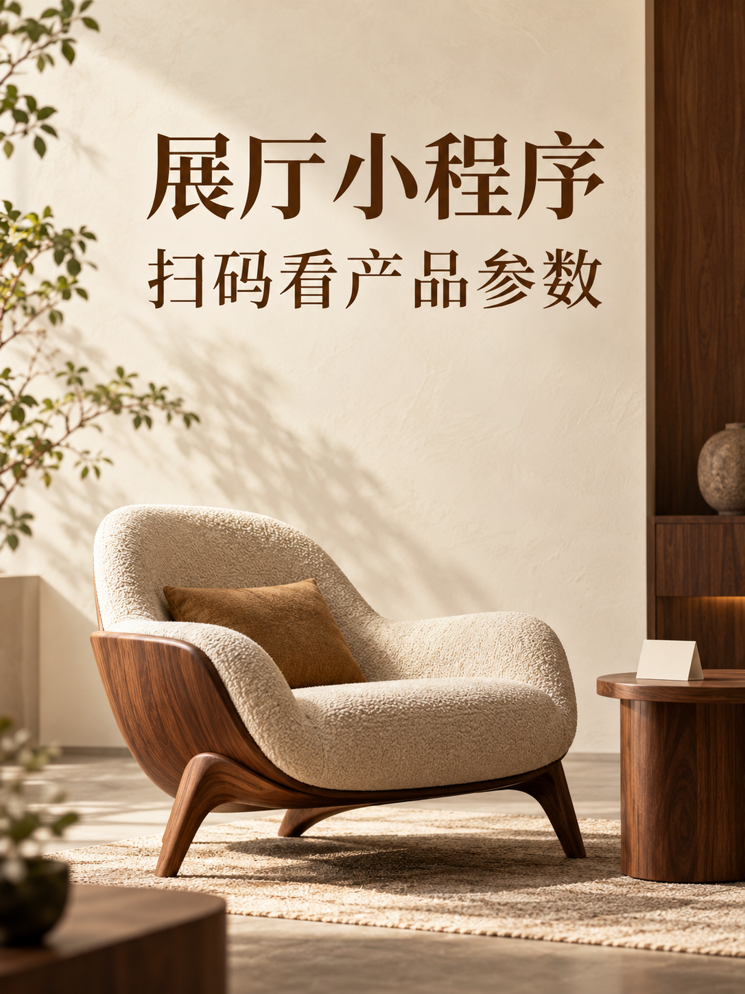 展厅小程序,扫码看产品参数