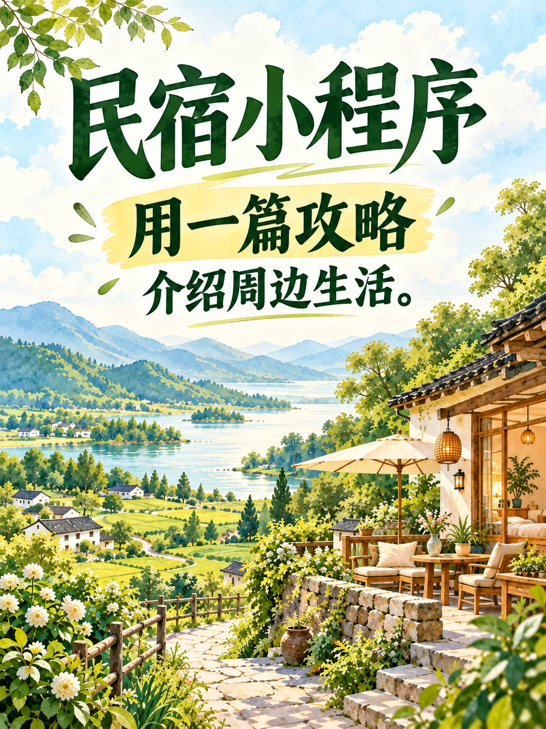 民宿小程序,周边攻略也是住店理由