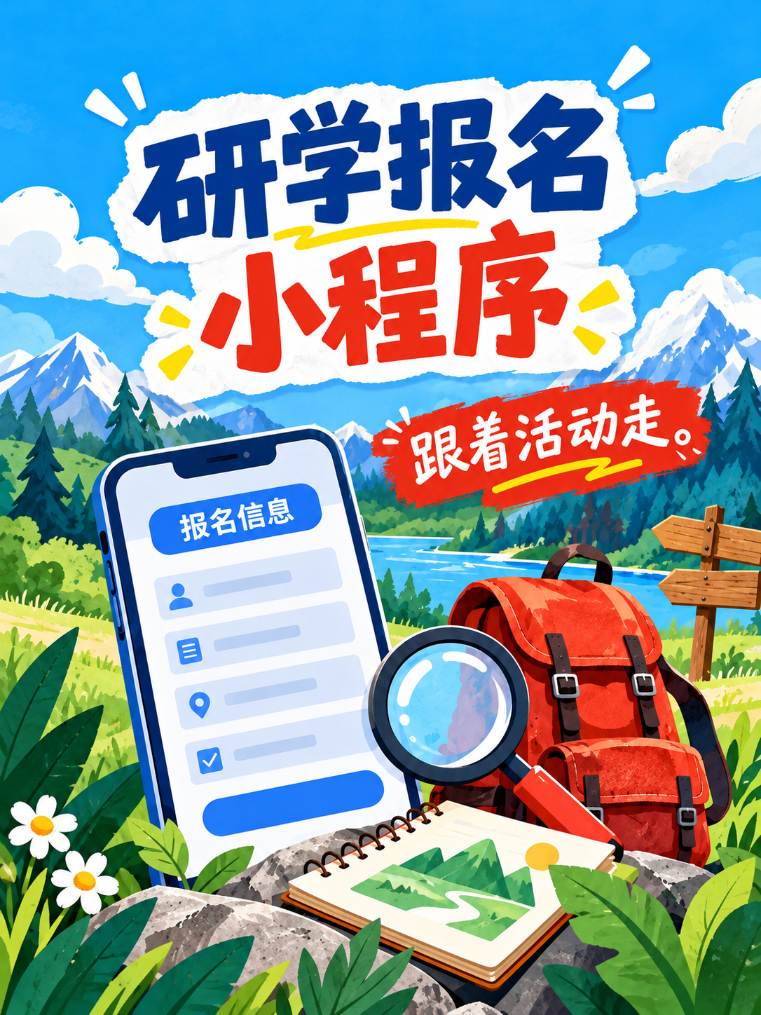 研学报名小程序,别让每场活动填同一张表