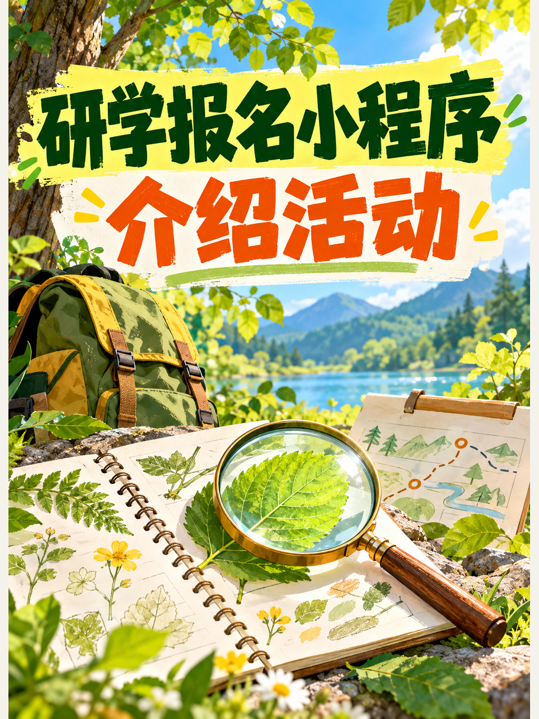 研学报名小程序,现场画面别只放合影