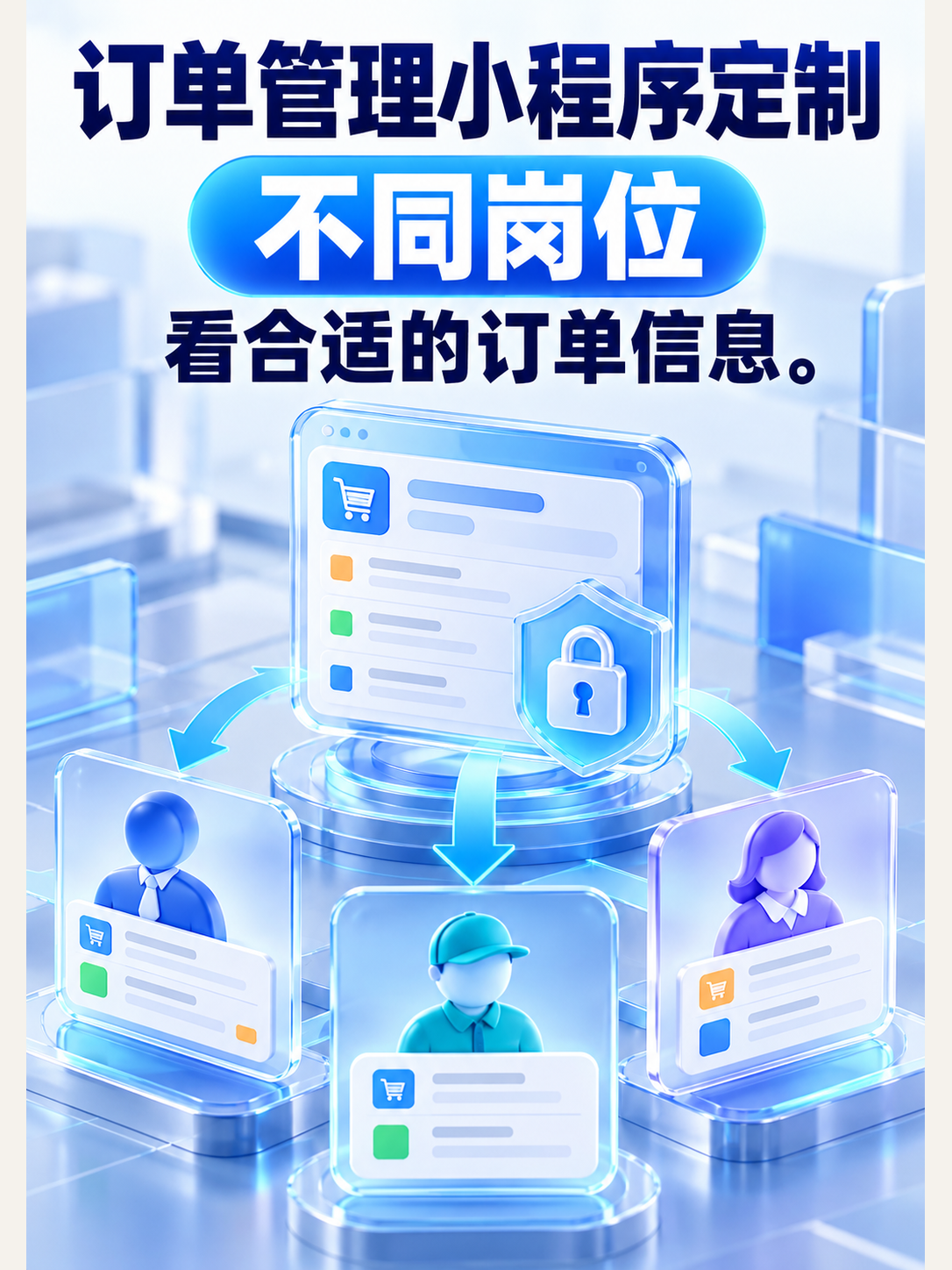 订单管理小程序,资料别人人都能看