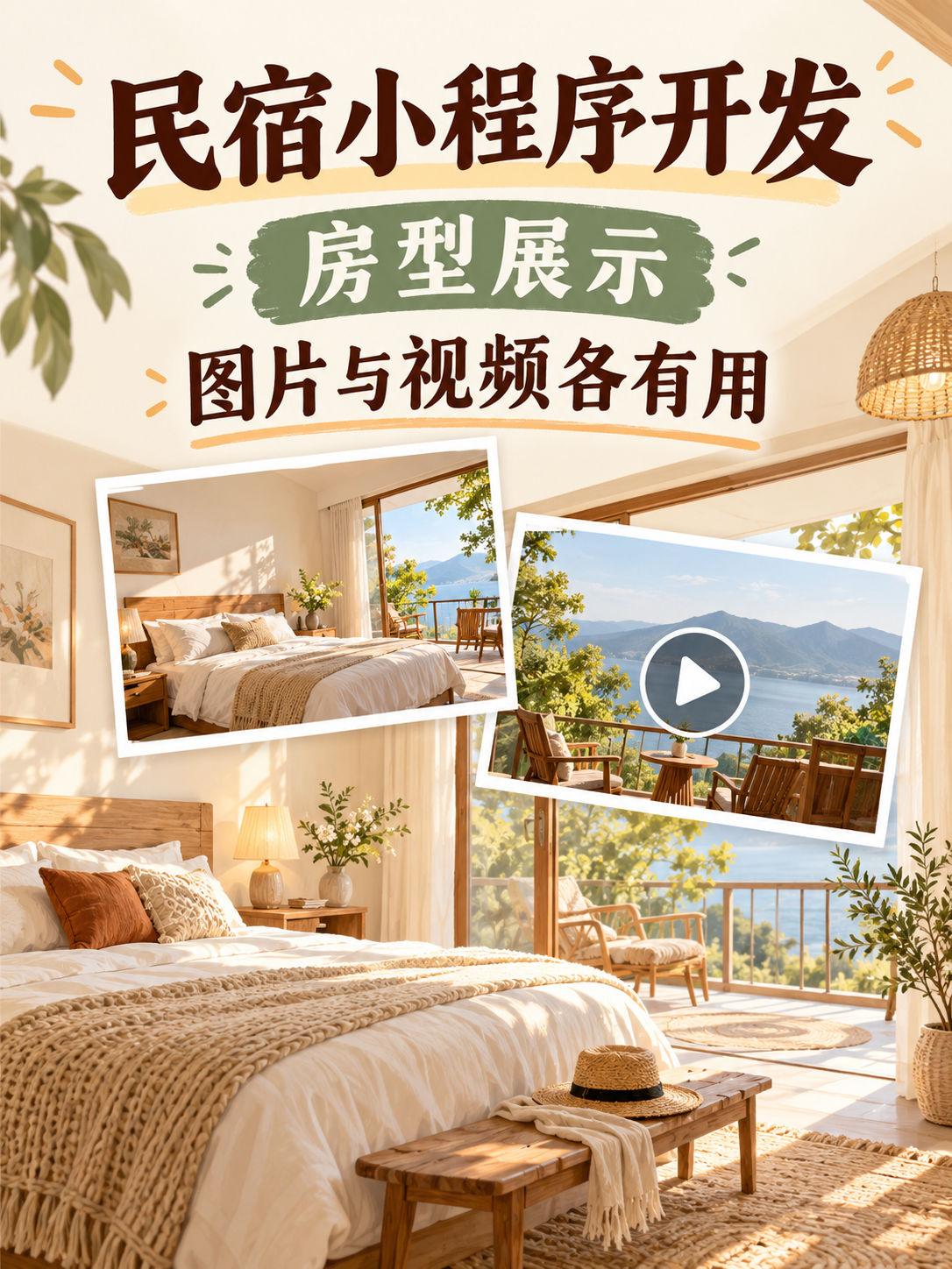 民宿小程序,房型视频该拍什么
