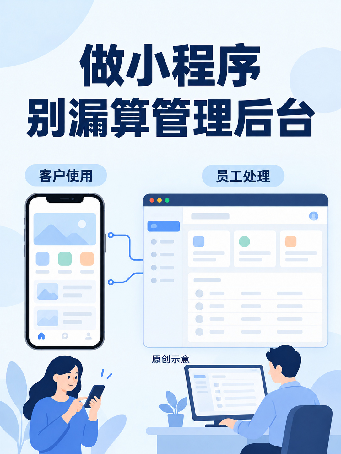 小程序报价,为什么还要看后台