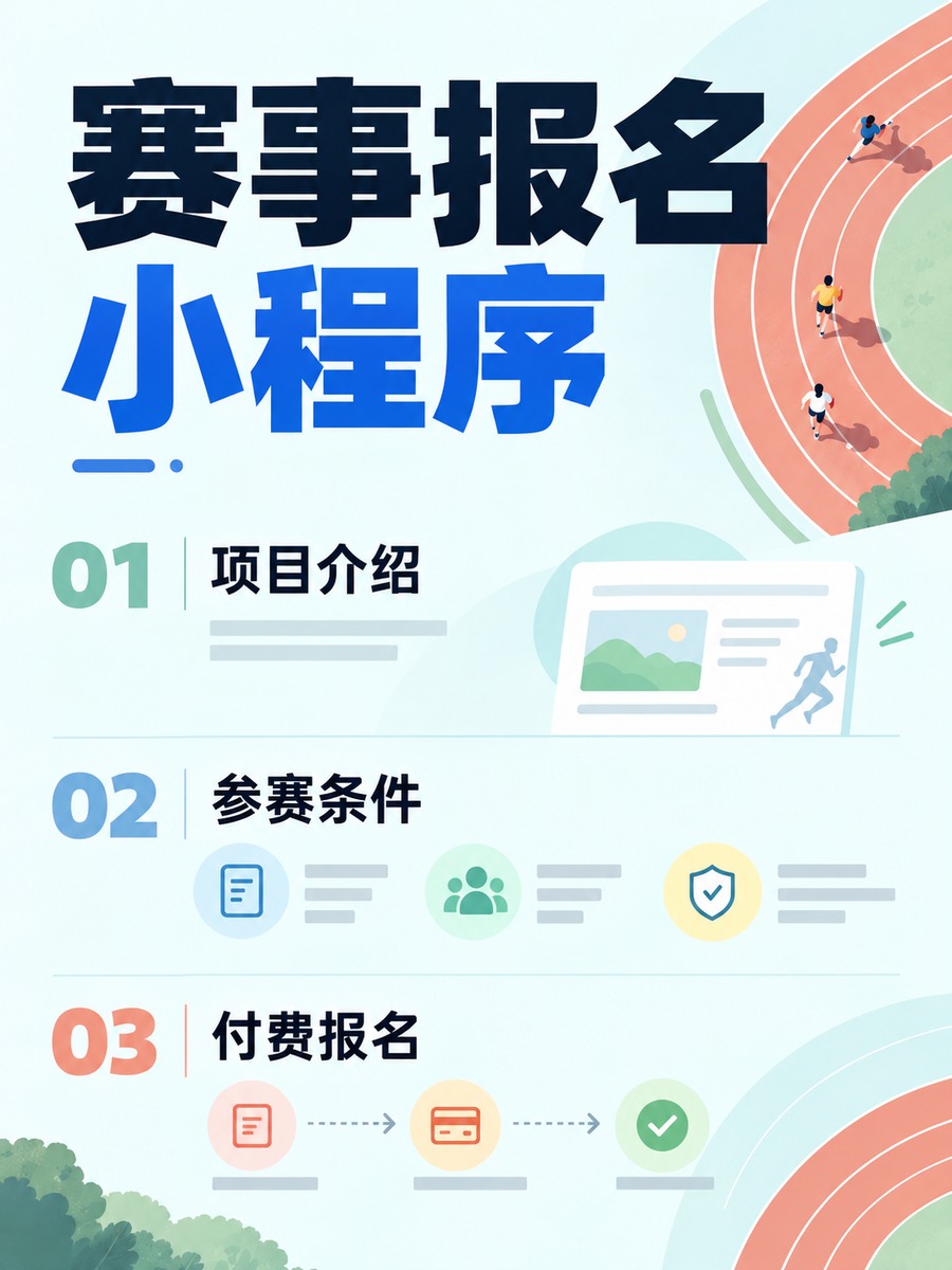 赛事报名小程序怎样减少错报项目