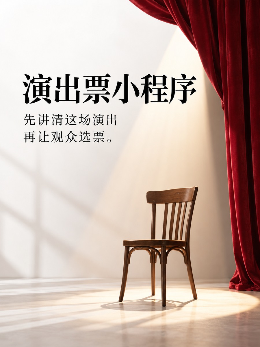 演出票小程序怎样帮观众了解演出