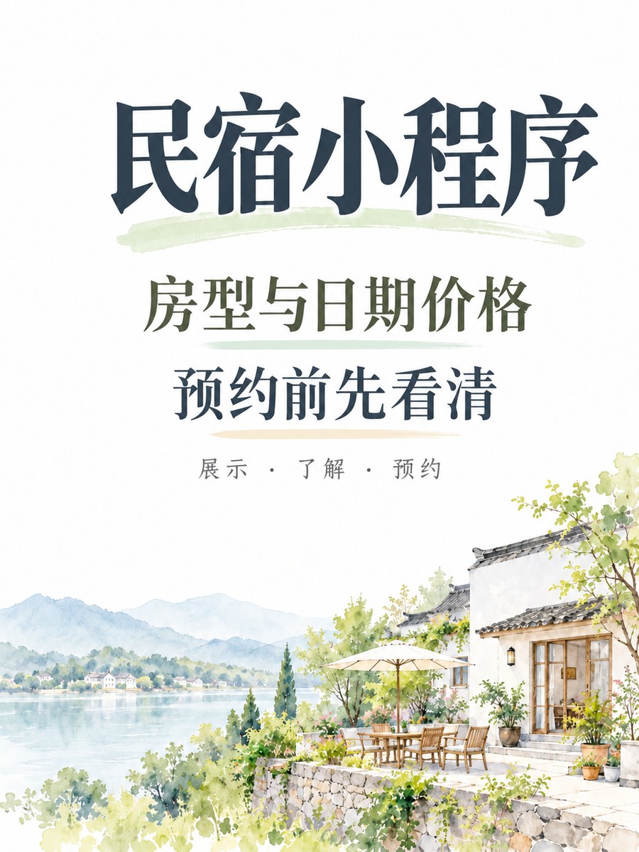 民宿小程序,日期不同价格怎么讲清
