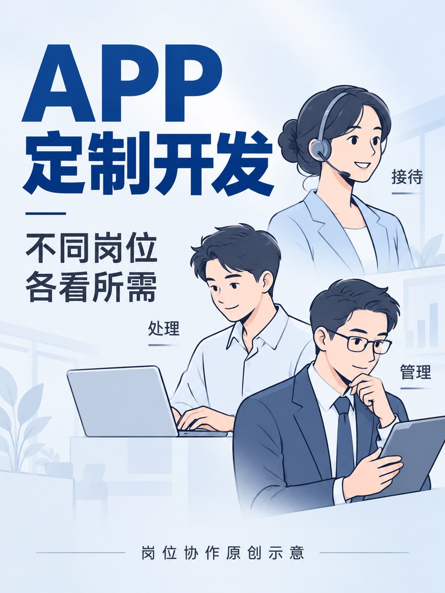 APP定制开发,多岗位都用一套好吗