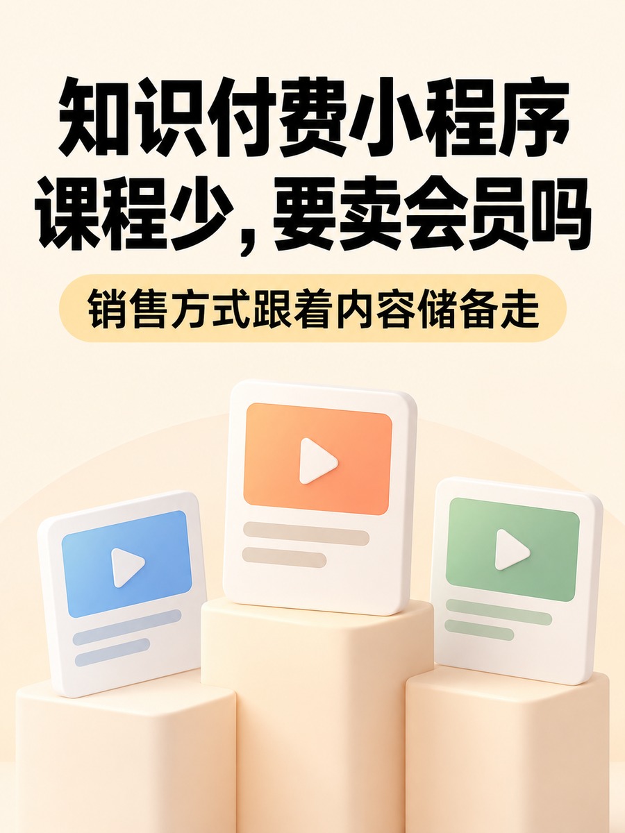 知识付费小程序,会员适合什么内容