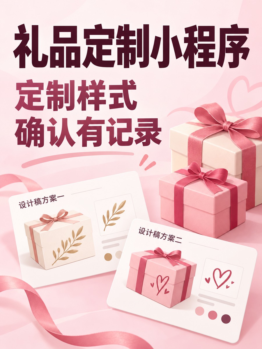 礼品定制小程序,选品之后怎样确认方案