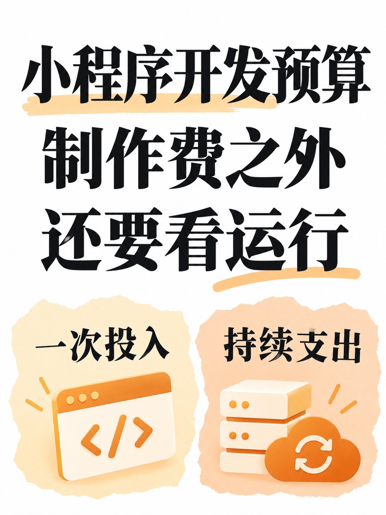 小程序开发,预算别只算制作费