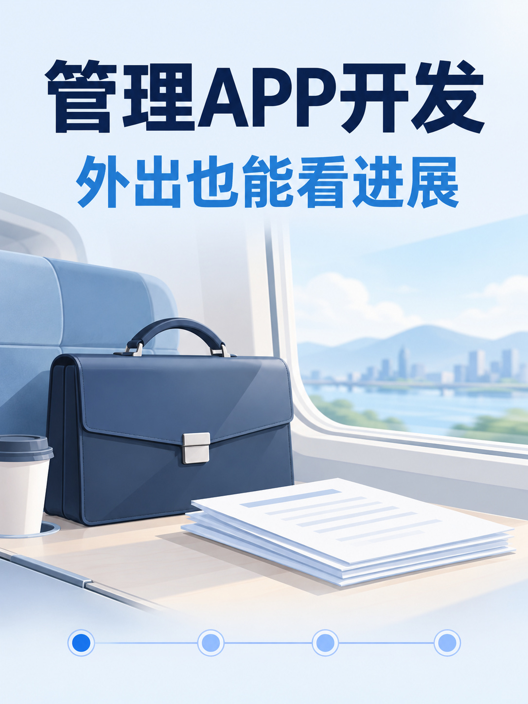 管理APP开发,出差也能查业务进展