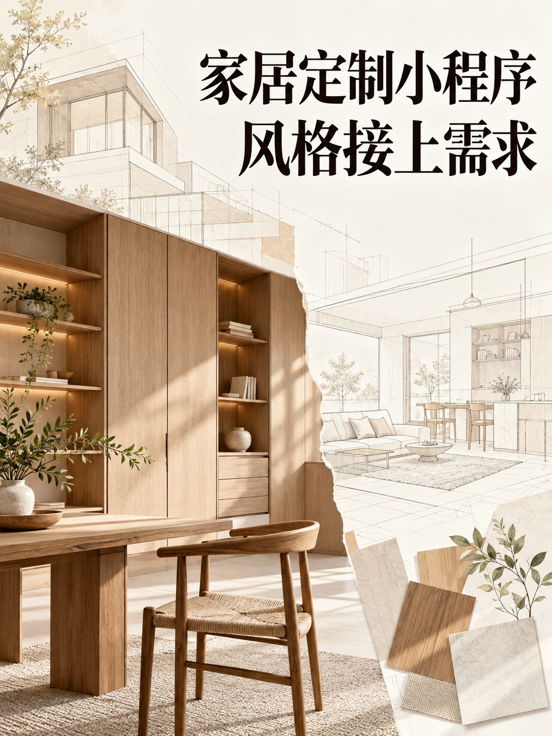 家居定制小程序,风格接上需求