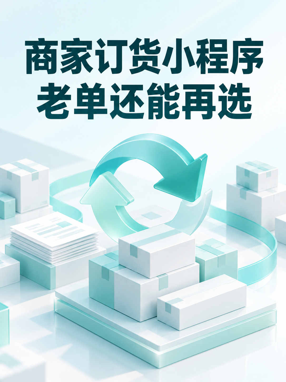 商家订货小程序,老单还能再选