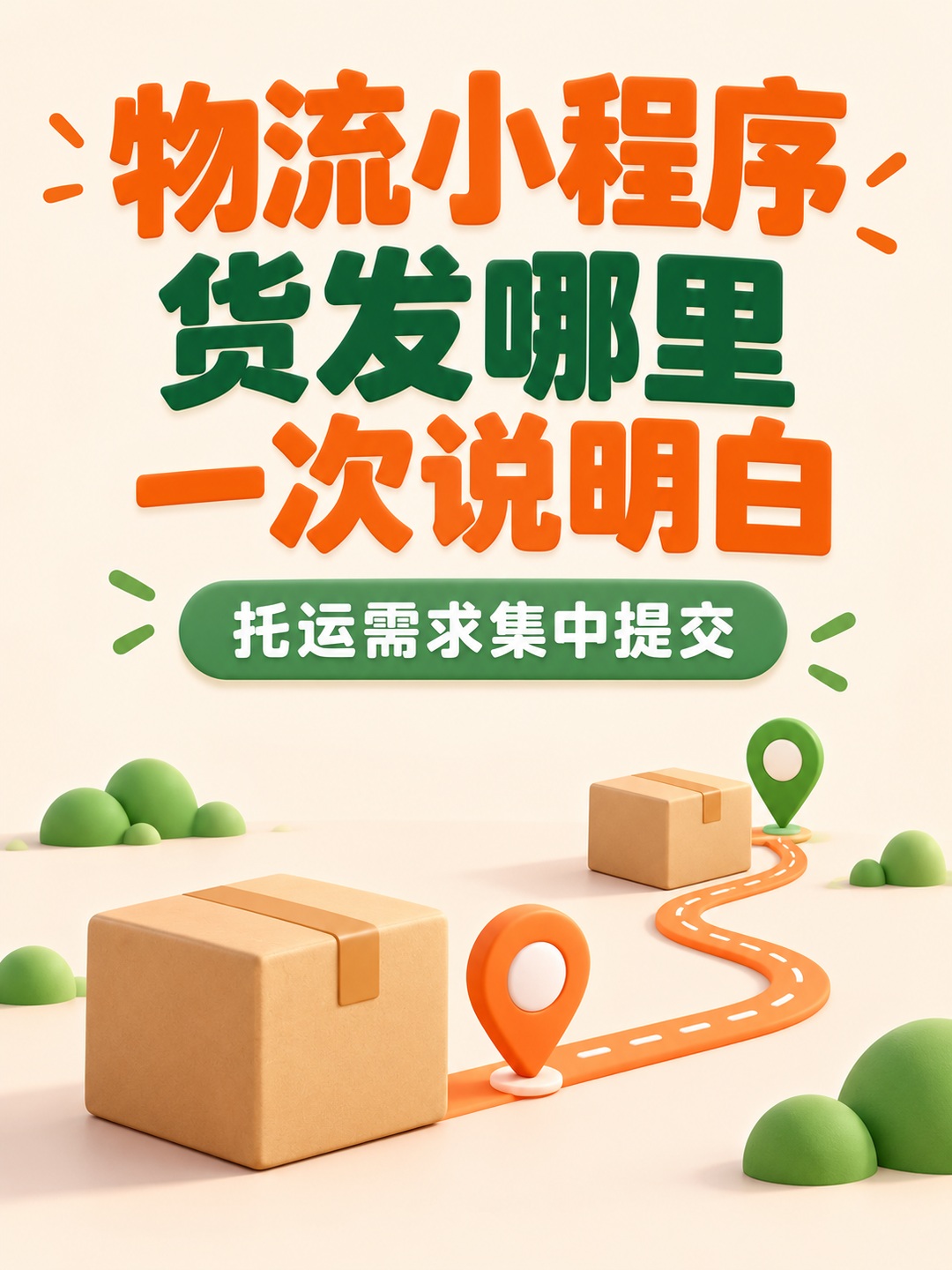 物流小程序,发货需求先收完整