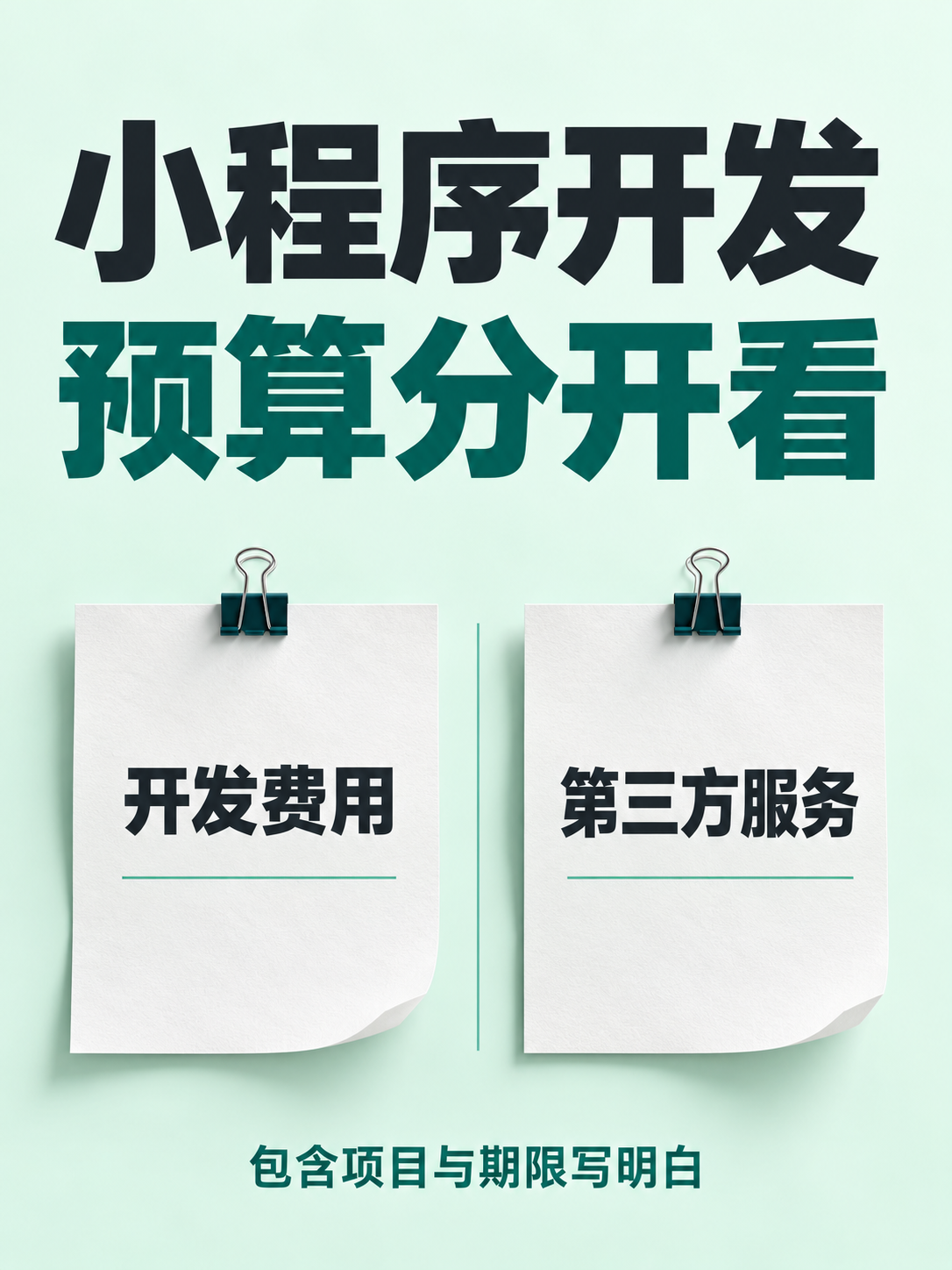 小程序开发,开发费之外还算什么