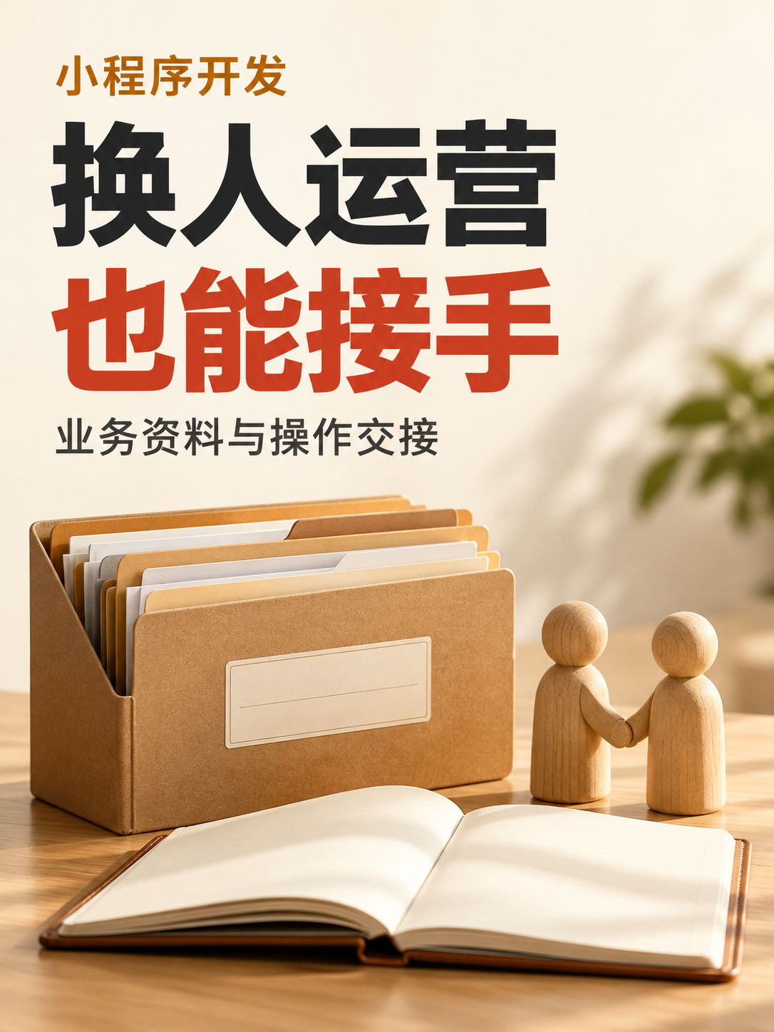 小程序开发,换人运营也能接手
