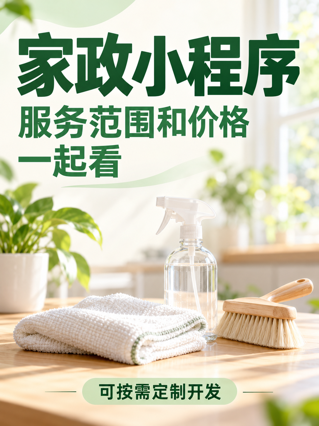 家政小程序,服务范围和价格一起看