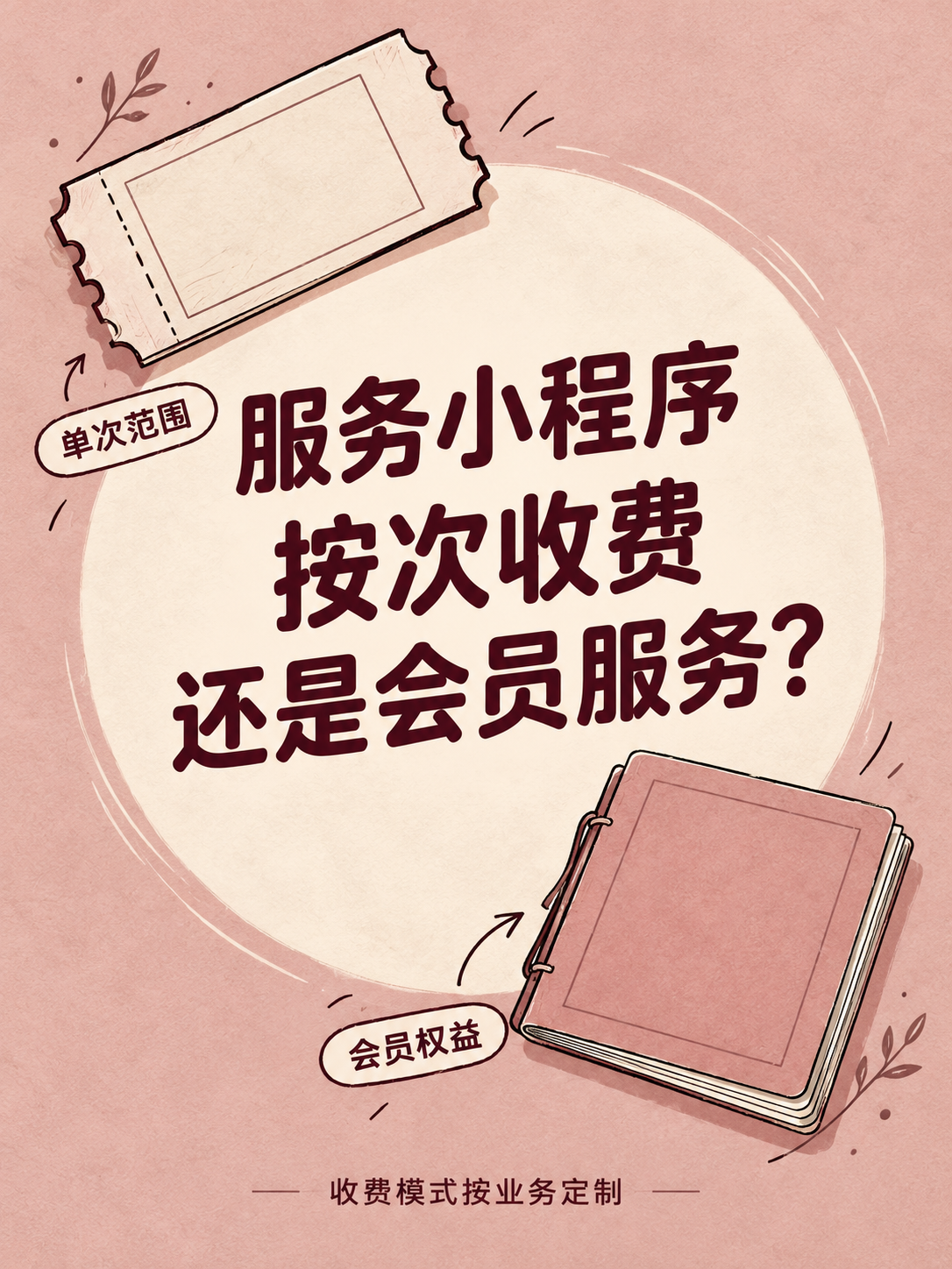 小程序开发，按次还是会员服务