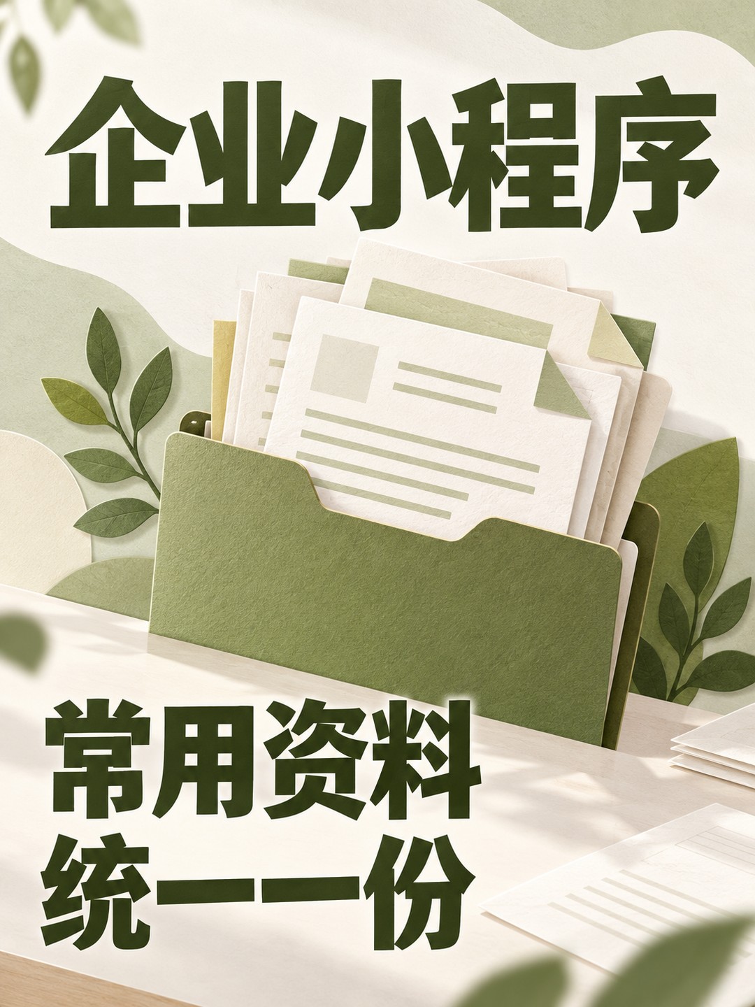 小程序开发,资料别只在个人手里