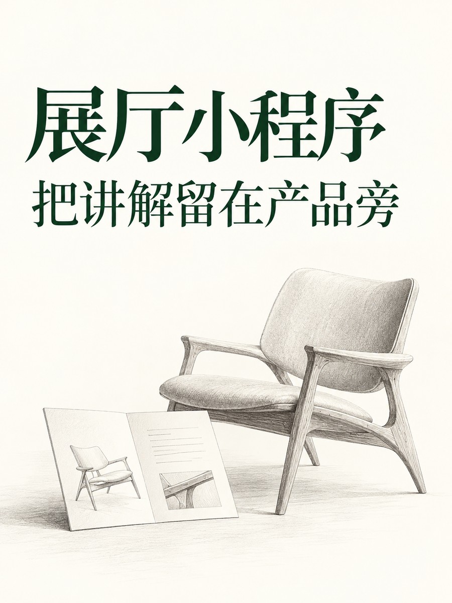 展厅小程序，产品讲解不用全靠记