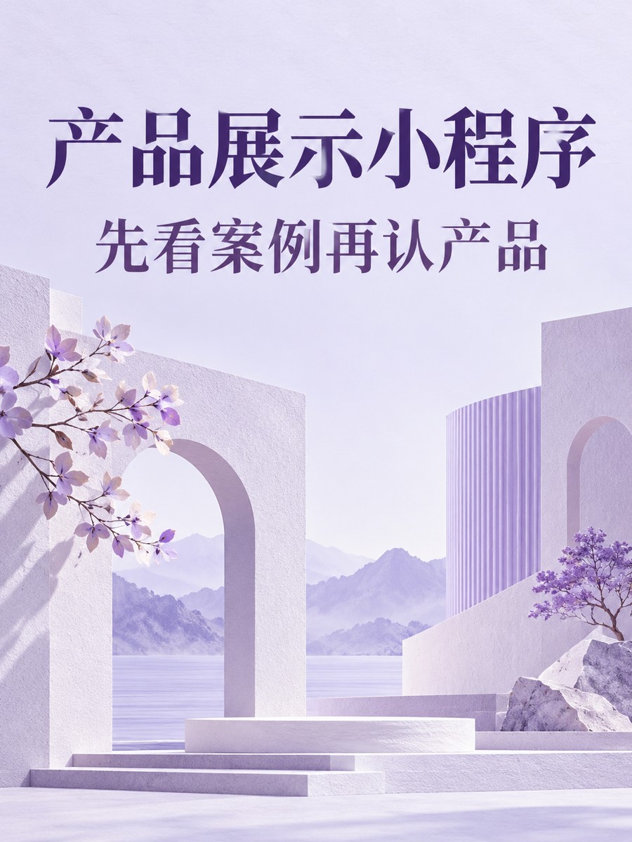 产品展示小程序，案例里的产品在哪