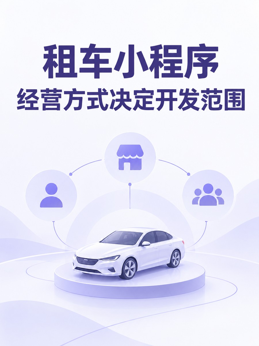 租车小程序,自营租车开发先聚焦什么