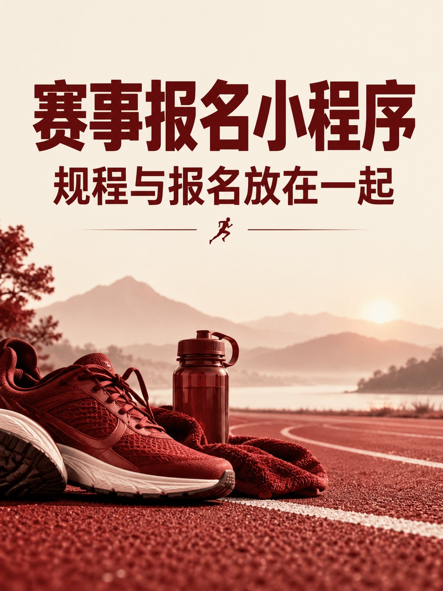 赛事报名小程序,报名先读清规程